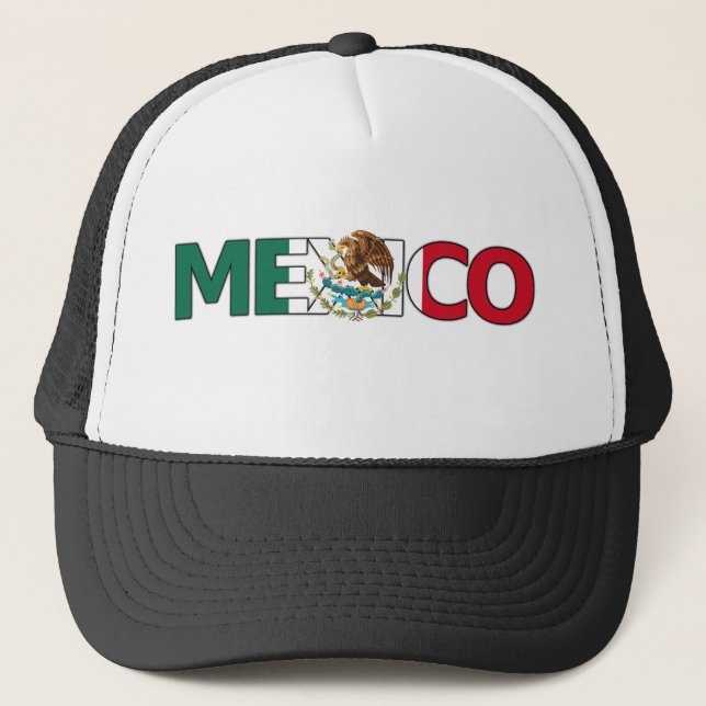Mexiko-Fernlastfahrer-Hut Truckerkappe (Vorderseite)