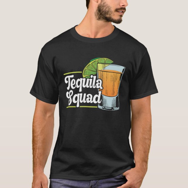 Mexiko Festival Tequila Drinker Cinco de m T-Shirt (Vorderseite)