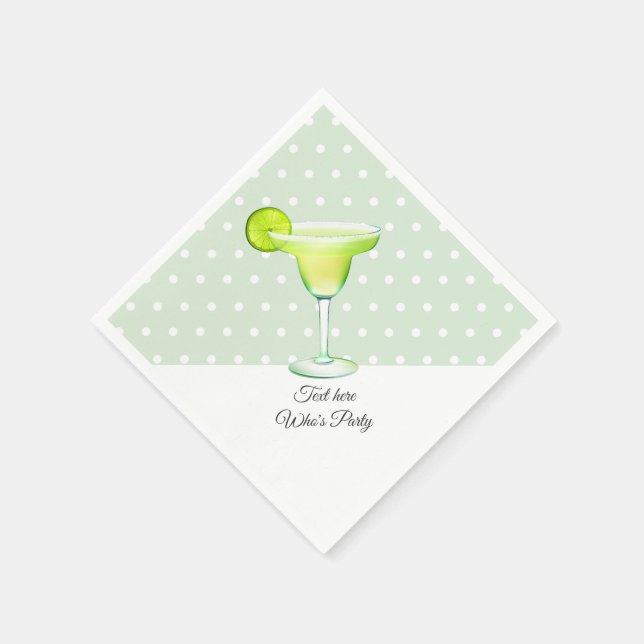 Mexiko, Fiesta, Margarita, Mexikanisch, Serviette (Ecke)