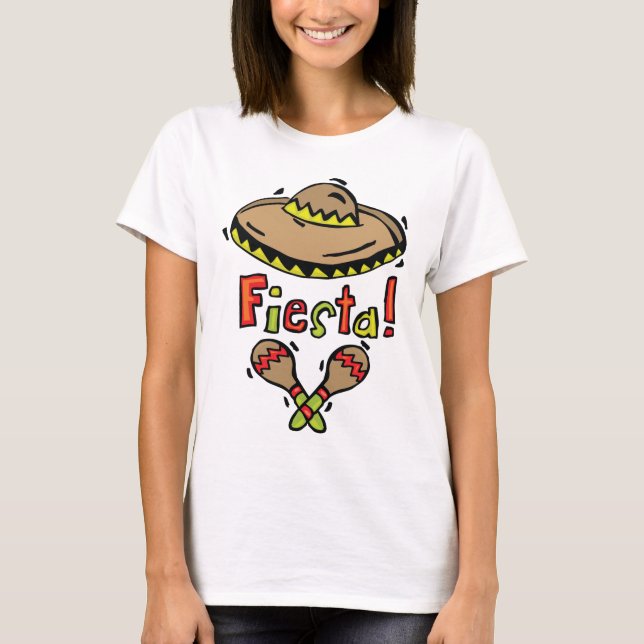 Mexiko-Fiesta T-Shirt (Vorderseite)