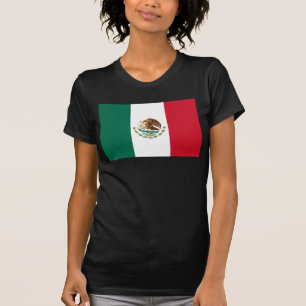 Mexiko-Flagge, Bandera de Mexikanische Republik T-Shirt