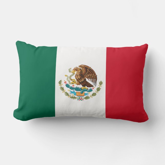 Mexiko-Flagge, Bandera de Mexikos Lendenkissen (Vorderseite)