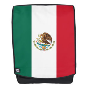 Mexiko-Flagge, Bandera de Mexikos Rucksack
