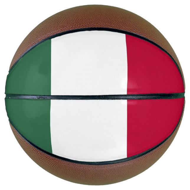 Mexiko-Flagge Basketball (Vorderseite)
