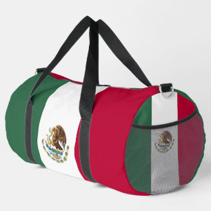 Mexiko-Flagge Duffle Bag