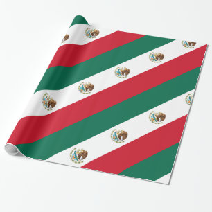 Mexiko-Flagge Geschenkpapier