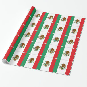 Mexiko-Flagge Geschenkpapier