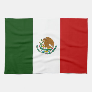 Mexiko-Flagge Küchentuch