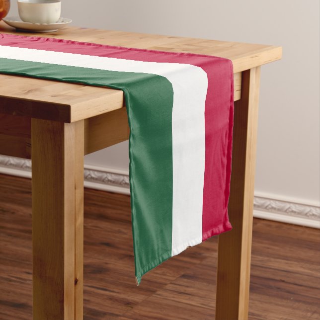 Mexiko-Flagge Kurzer Tischläufer (Beispiel)