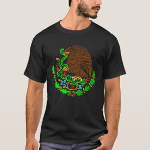 Mexiko-Flagge Mexikanisch Hispanic Siesta Stolz Vi T-Shirt
