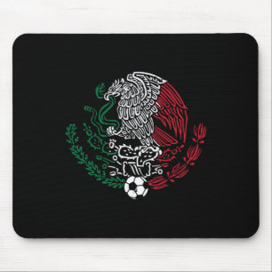 Mexiko-Flagge Mexikanischer Adler Fußball Männer F Mousepad