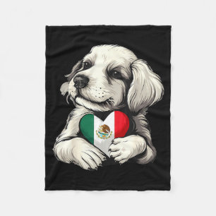 Mexiko-Flagge mexikanischer Stolz mexikanische Wur Fleecedecke
