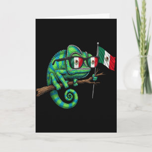 Mexiko-Flagge mexikanischer Stolz mexikanische Wur Karte