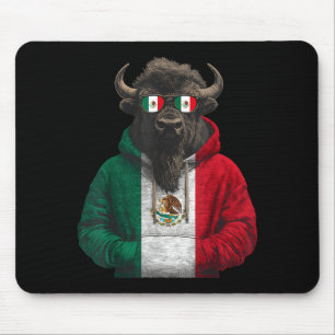 Mexiko-Flagge Mexikanischer Stolz Mexikanische Wur Mousepad
