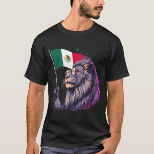 Mexiko-Flagge mexikanischer Stolz mexikanische Wur T-Shirt