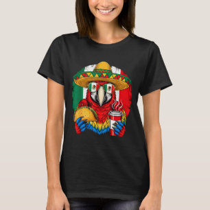 Mexiko-Flagge mexikanischer Stolz mexikanische Wur T-Shirt