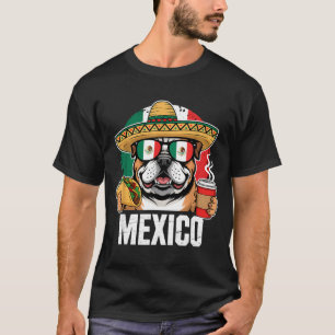 Mexiko-Flagge Mexikanischer Stolz Mexikanische Wur T-Shirt