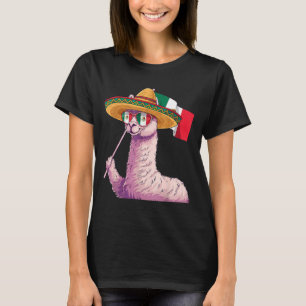 Mexiko-Flagge mexikanischer Stolz mexikanische Wur T-Shirt