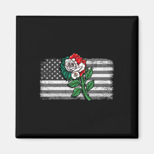 Mexiko - Flagge Mexikos - Amerikanische Flagge - R Magnet