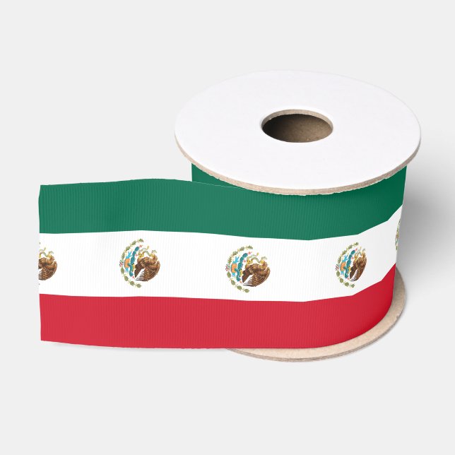 Mexiko-Flagge Ripsband (Spule)