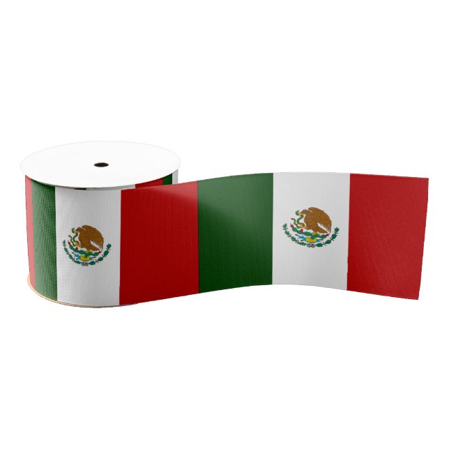 Mexiko-Flagge Ripsband (Spule)
