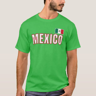 Mexiko-Flagge T-Shirt