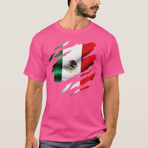 Mexiko-Flagge T-Shirt