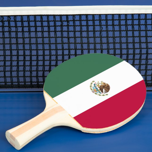 Mexiko-Flagge Tischtennis Schläger (InSitu)