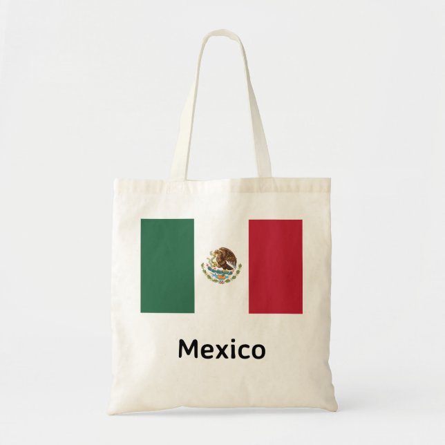 Mexiko-Flagge Tragetasche (Vorne)