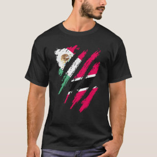 Mexiko-Flagge Trinidad&Tobago Patriotisches Land  T-Shirt