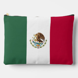 Mexiko-Flagge Zubehörtasche