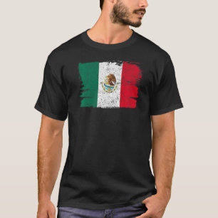 Mexiko Flaggen - Freundschaft Prix Frieden Vintag T-Shirt