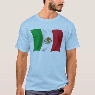 Mexiko-Flaggen-Shirt T-Shirt