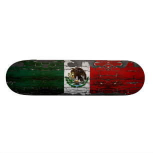 Mexiko-Flaggen-Skateplattform Skateboard