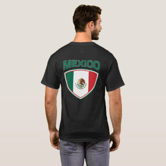 Mexiko-Flaggenschild-T - Shirt