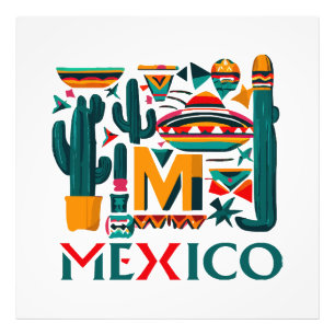 MEXIKO FOTODRUCK