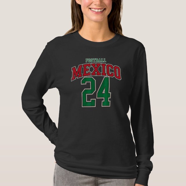 Mexiko Fußball 11 T-Shirt (Vorderseite)