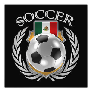 Mexiko Fußball 2016 Fanartikel Fotodruck