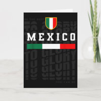 Mexiko Fußball Flagge Vintage Trikot Fan Stolz