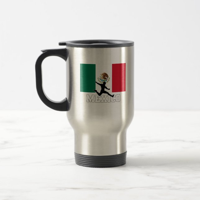 Mexiko Fußball-Nationalmannschaft Reisebecher (Links)
