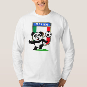 Mexiko-Fußball-Panda (helle Shirts) T-Shirt