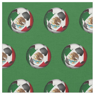 Mexiko Fußball Stoff