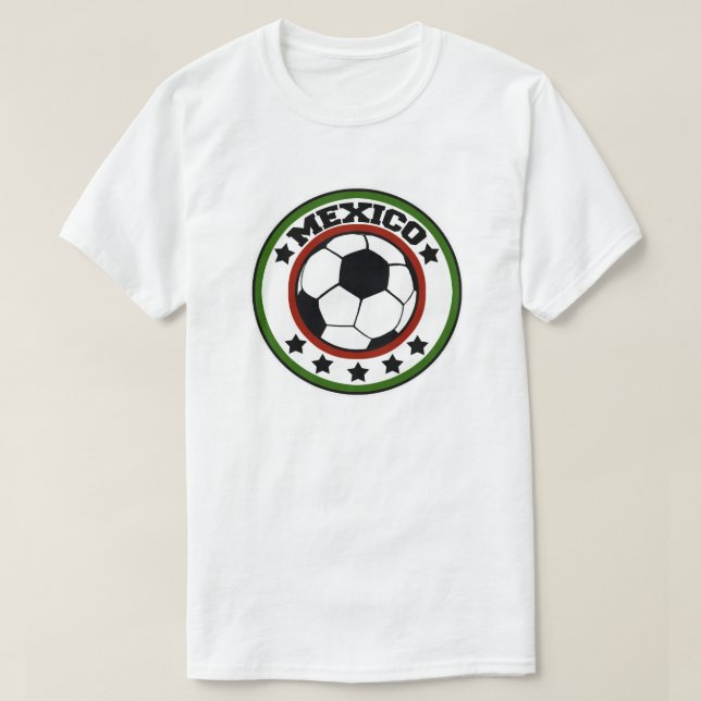 Mexiko-Fußball T-Shirt (Design vorne)
