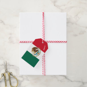 Mexiko-Geschenkmarke, patriotisches Party, mexikan Geschenkanhänger