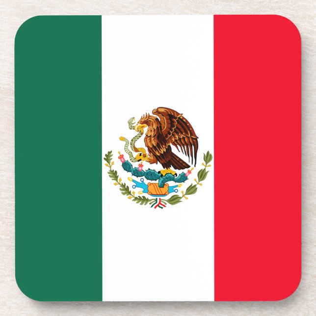 Mexiko Getränkeuntersetzer (Vorderseite)