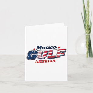 Mexiko Golf Amerika Amerikanische Flagge Amerika G Karte
