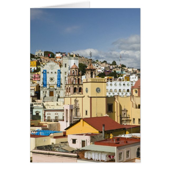 Mexiko, Guanajuato Staat, Guanajuato. Basilica (Vorne)