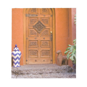 Mexiko, Guanajuato Staat, San Miguel. Casa de la l Notizblock