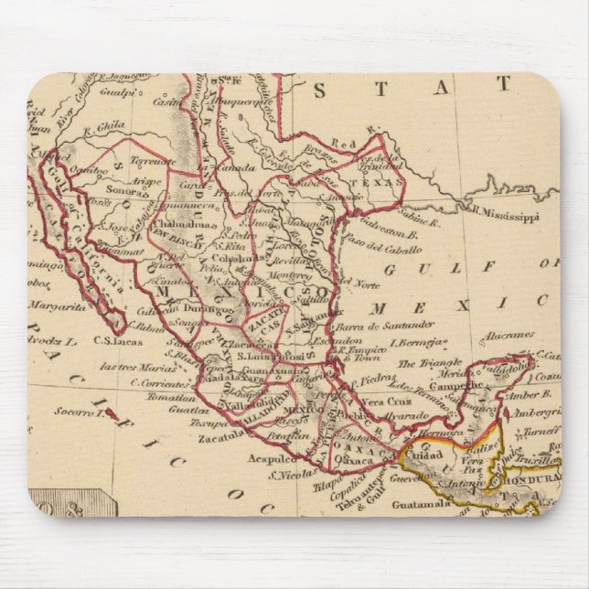 Mexiko, Guatamala Mousepad (Vorne)
