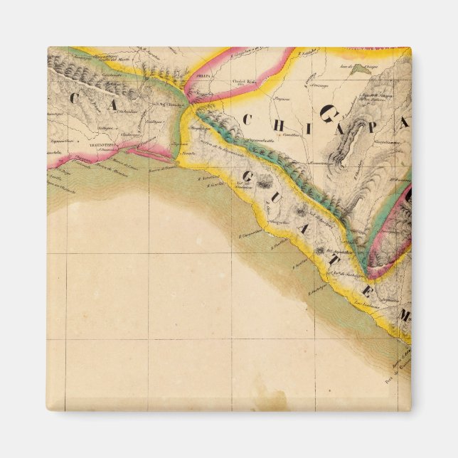 Mexiko, Guatemala 71 Magnet (Vorne)